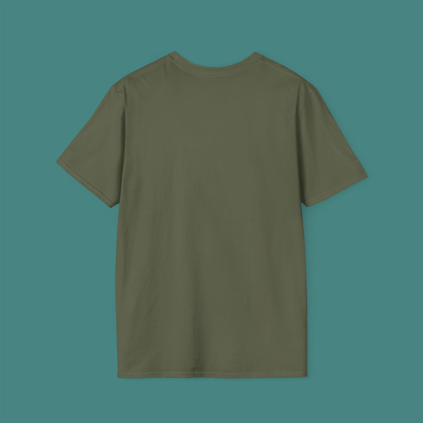 Floral Fish Silhouette Unisex T-Shirt