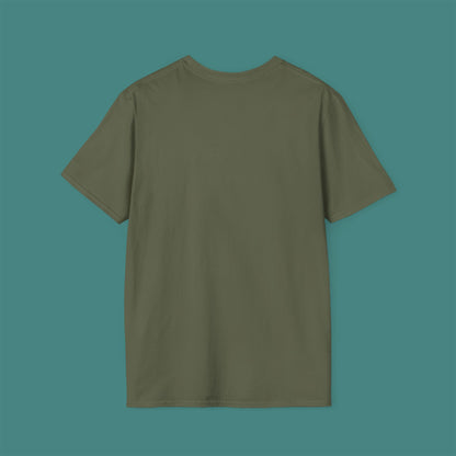 Floral Fish Silhouette Unisex T-Shirt