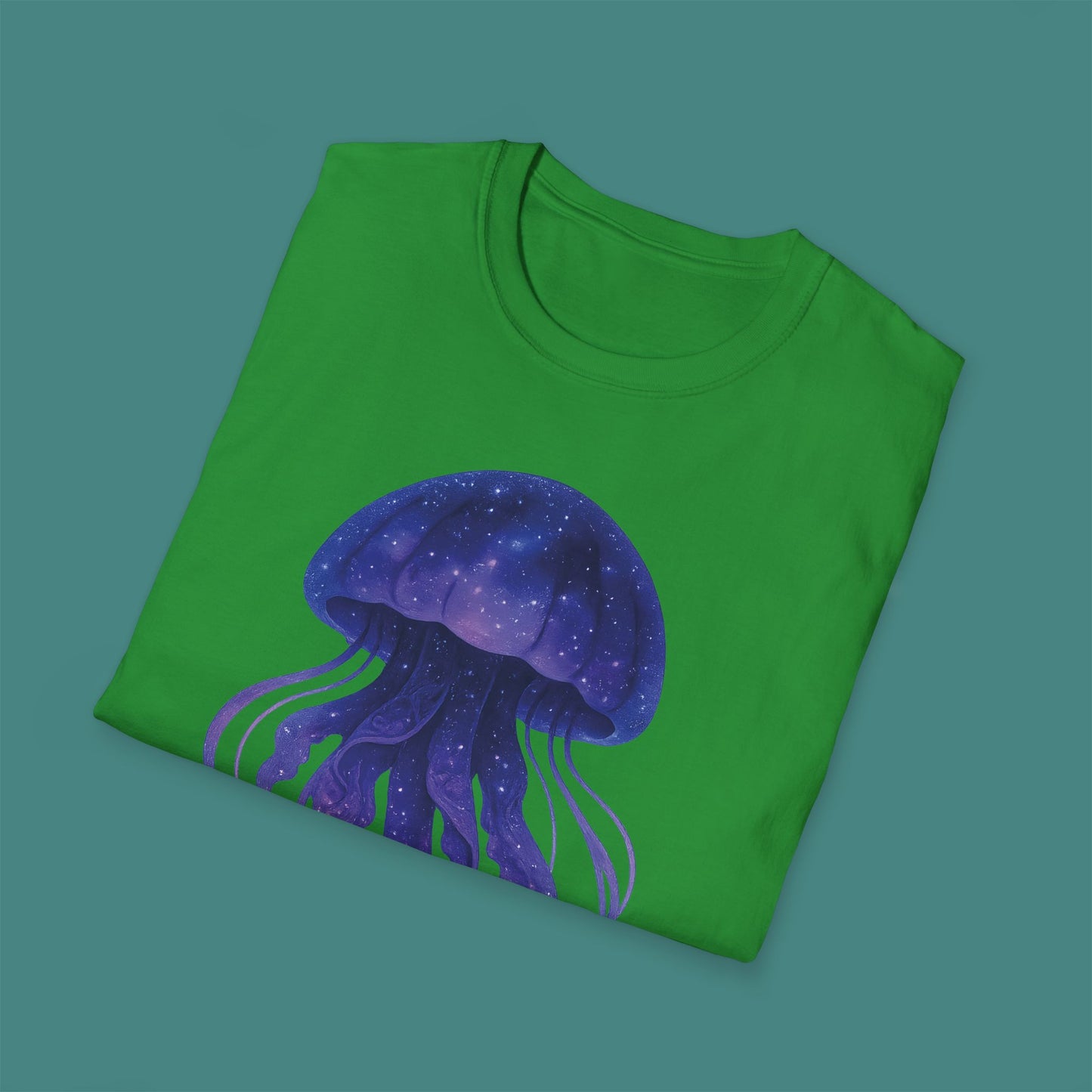 Cosmic Galaxy Jellyfish Unisex T-Shirt