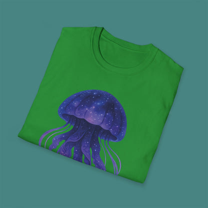 Cosmic Galaxy Jellyfish Unisex T-Shirt