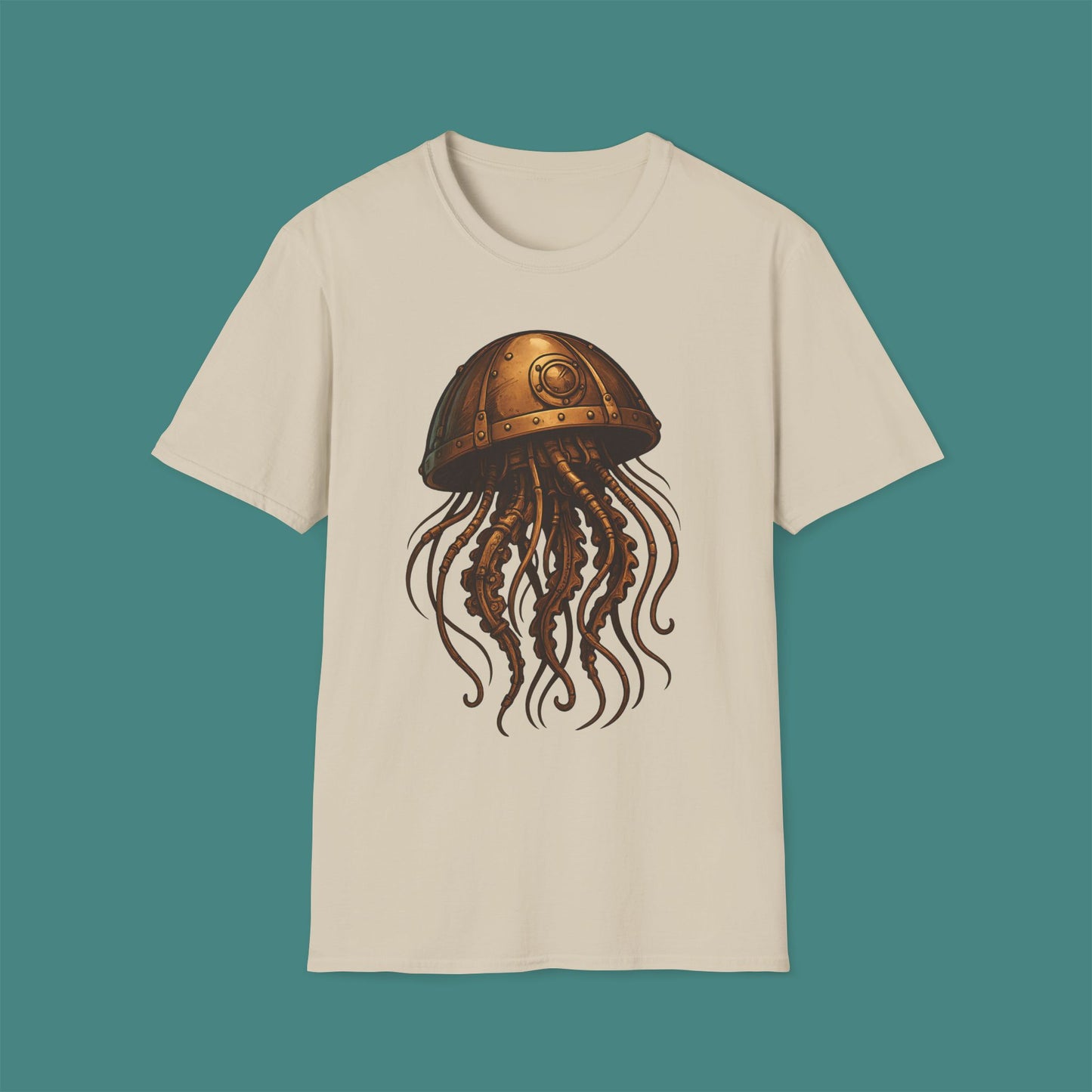 Steampunk Mechanical Jellyfish Unisex T-Shirt