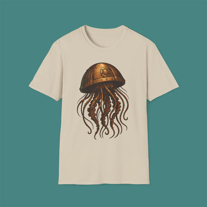 Steampunk Mechanical Jellyfish Unisex T-Shirt