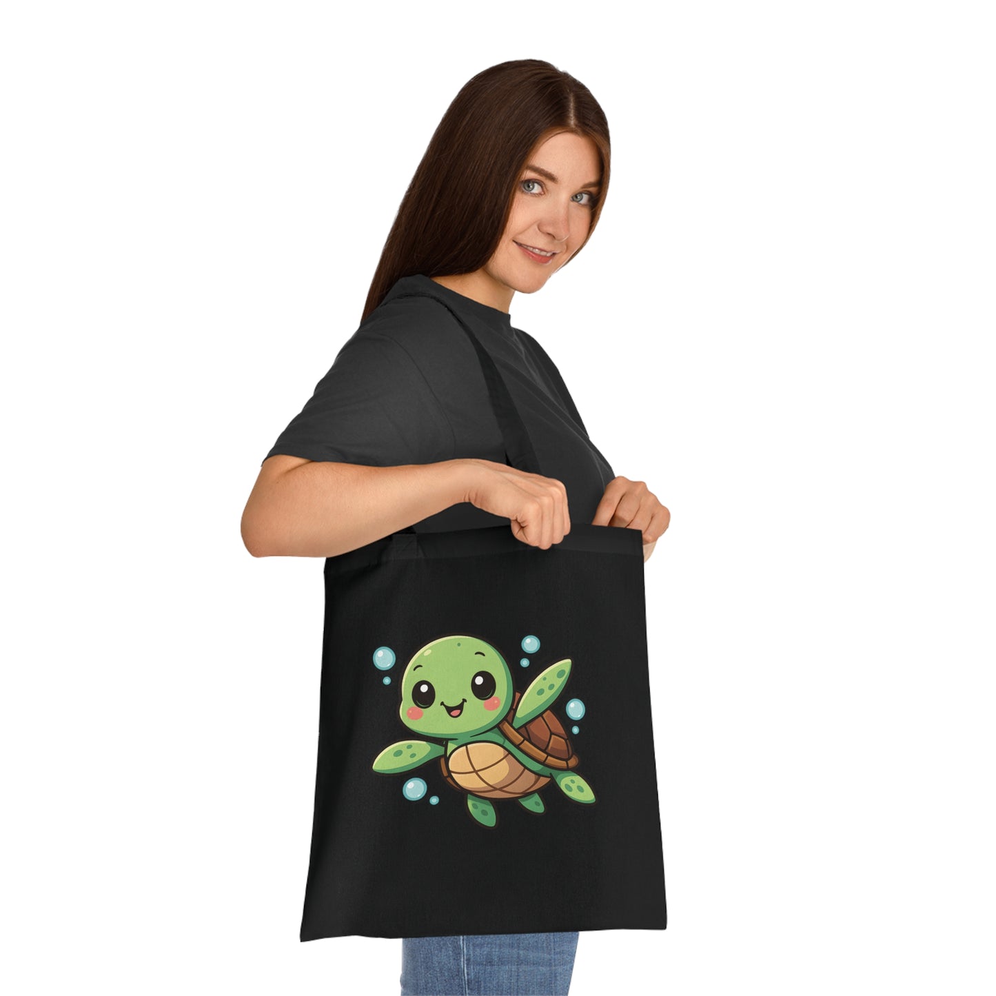Cartoon Cute Turtle Tote Bag