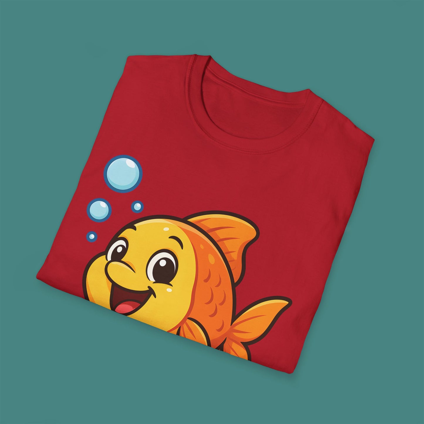 Cartoon Cute Fish Unisex T-Shirt