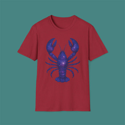 Cosmic Galaxy Lobster Unisex T-Shirt