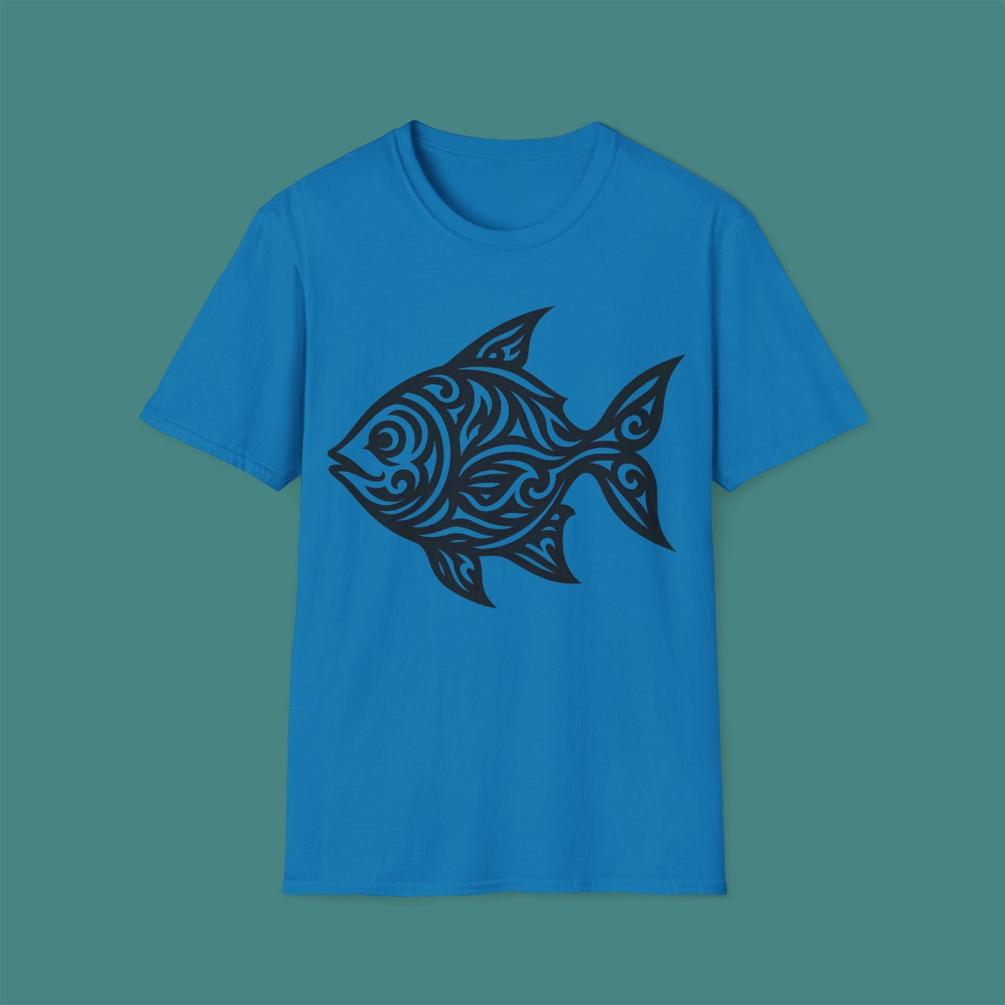 Tribal Tattoo Fish Unisex T-Shirt