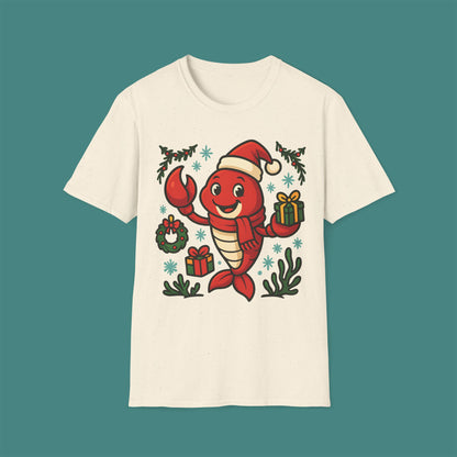 Christmas Lobster Unisex T-Shirt