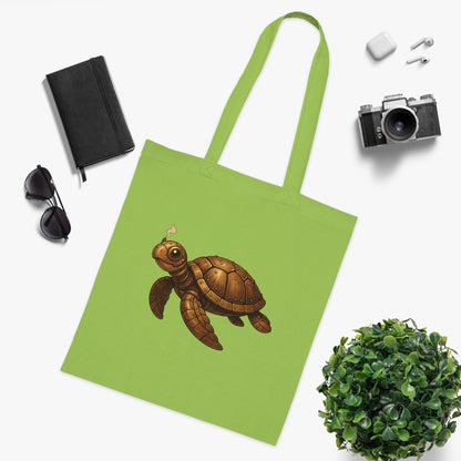 Steampunk Mechanical Turtle Tote Bag