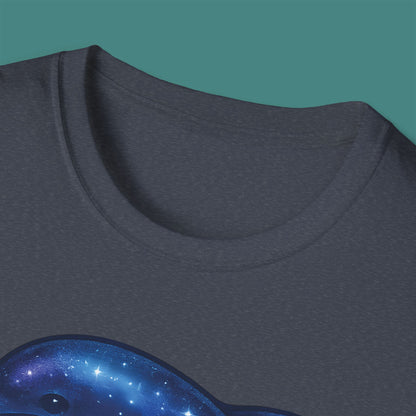 Cosmic Galaxy Dolphin Unisex T-Shirt