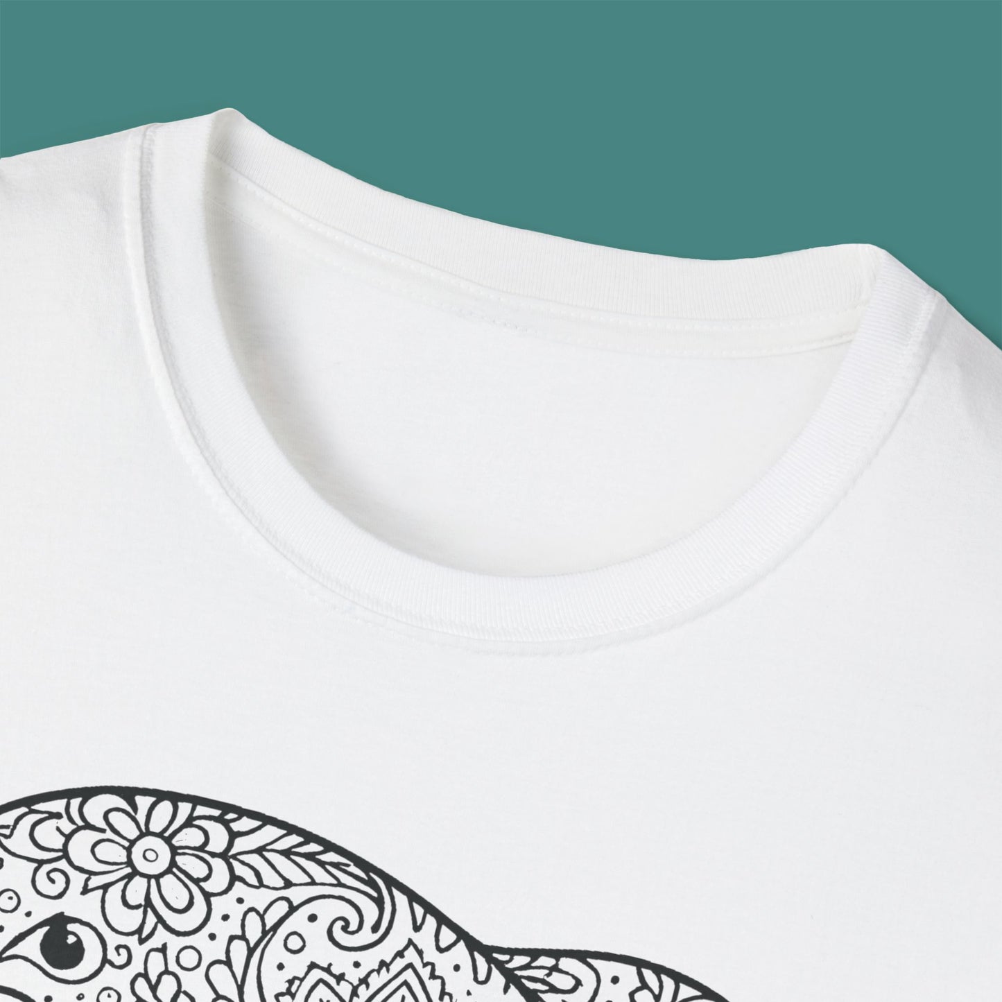 Intricate Mandala Dolphin Unisex T-Shirt