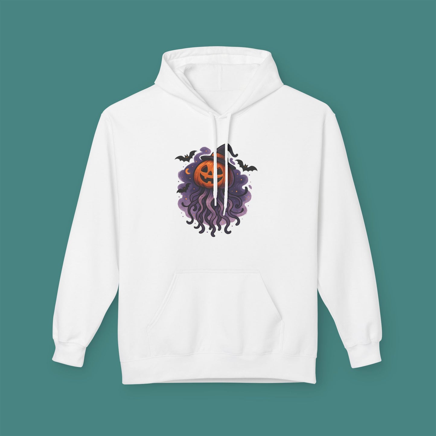 Halloween Jellyfish Fleece Unisex Hoodie