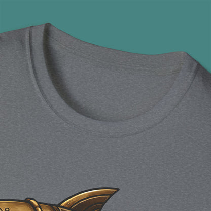 Steampunk Mechanical Shark Unisex T-Shirt