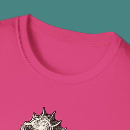 Vintage Etching Seahorse Unisex T-Shirt