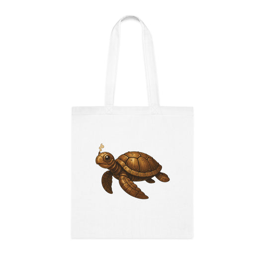 Steampunk Mechanical Turtle Tote Bag