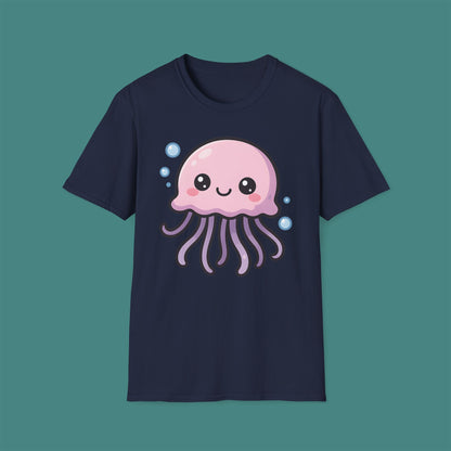 Cartoon Cute Jellyfish Unisex T-Shirt
