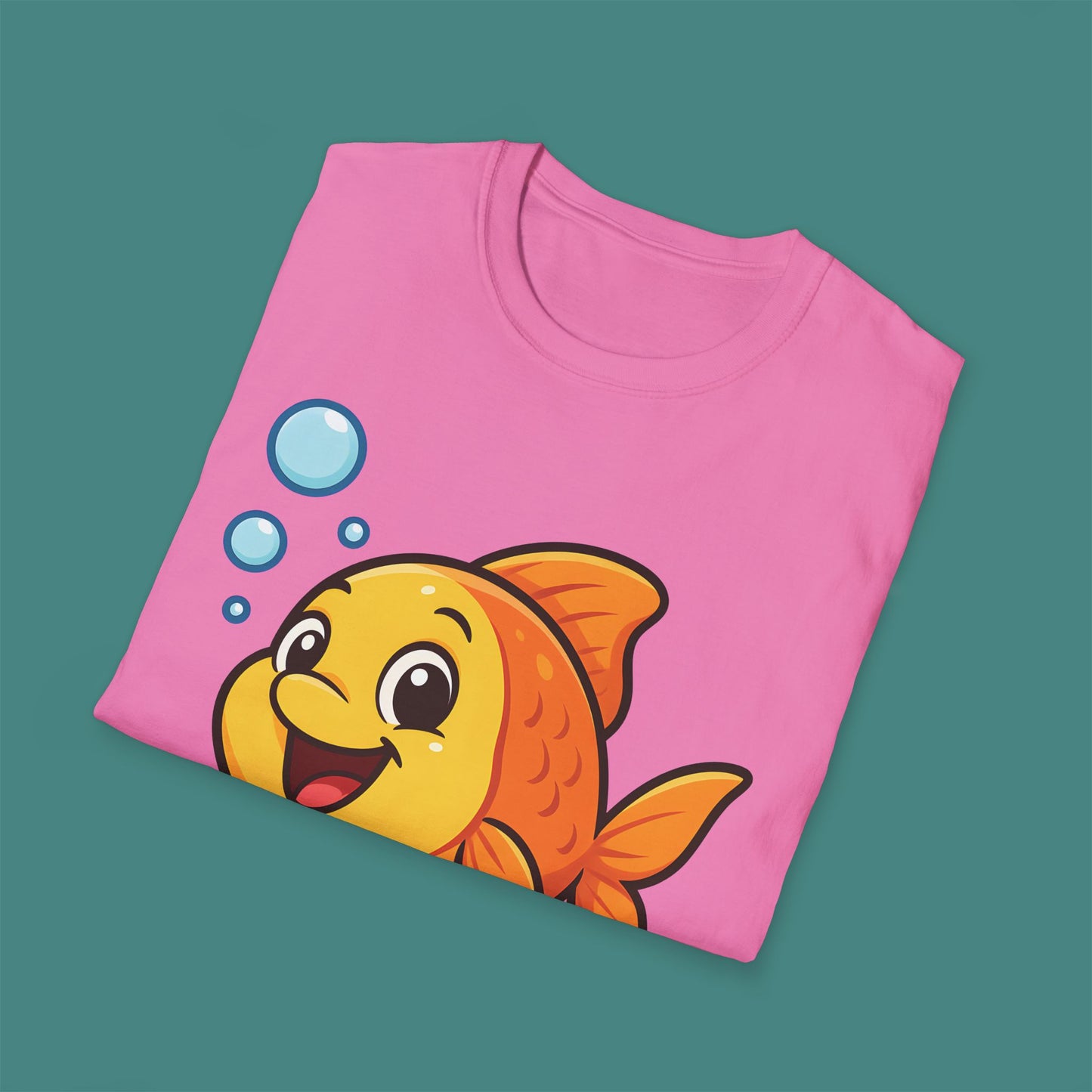 Cartoon Cute Fish Unisex T-Shirt
