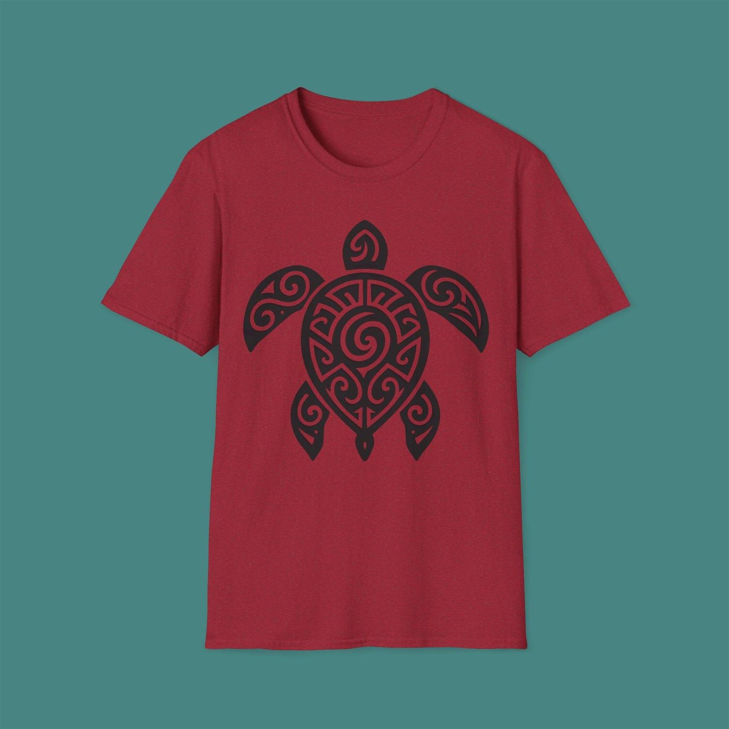 Tribal Tattoo Turtle Unisex T-Shirt