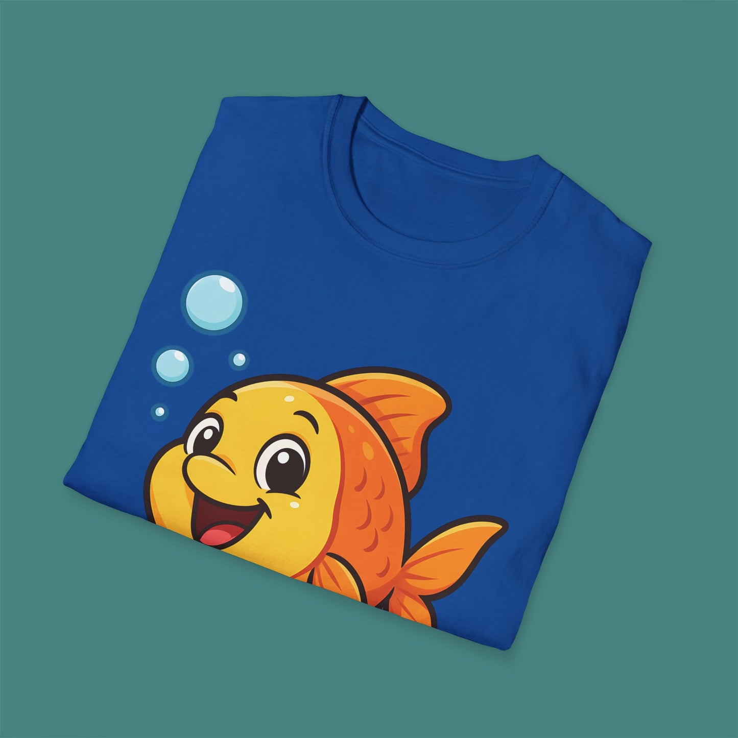 Cartoon Cute Fish Unisex T-Shirt