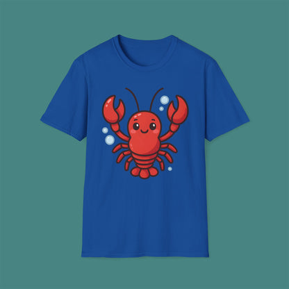 Cartoon Cute Lobster Unisex T-Shirt