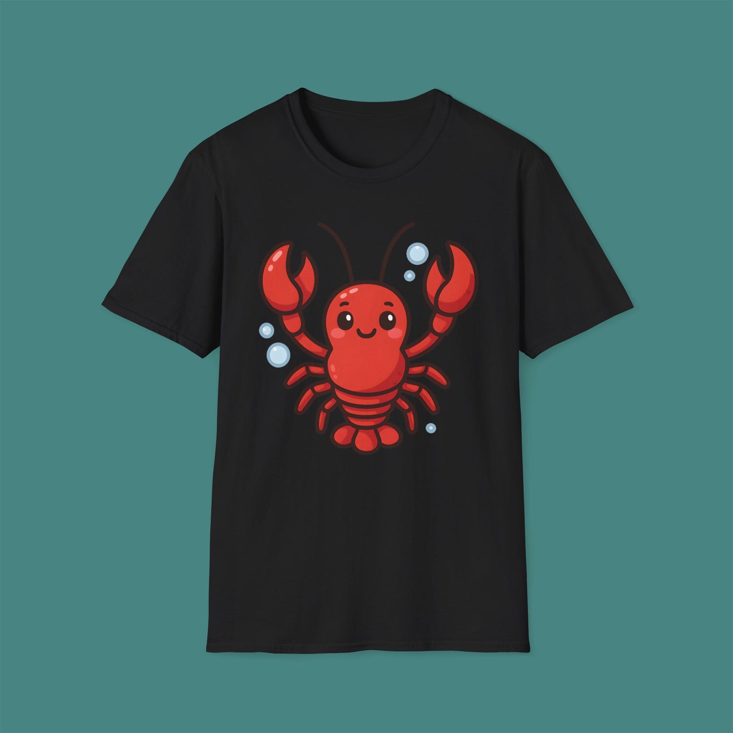 Cartoon Cute Lobster Unisex T-Shirt