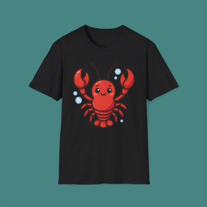 Cartoon Cute Lobster Unisex T-Shirt