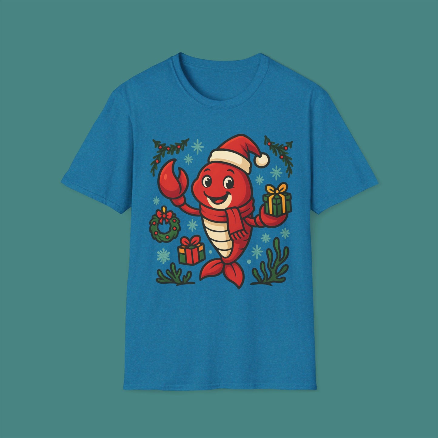 Christmas Lobster Unisex T-Shirt