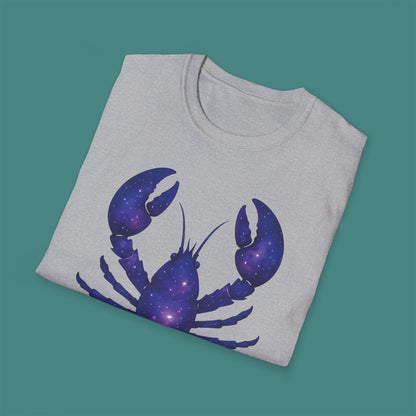Cosmic Galaxy Lobster Unisex T-Shirt