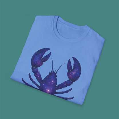 Cosmic Galaxy Lobster Unisex T-Shirt