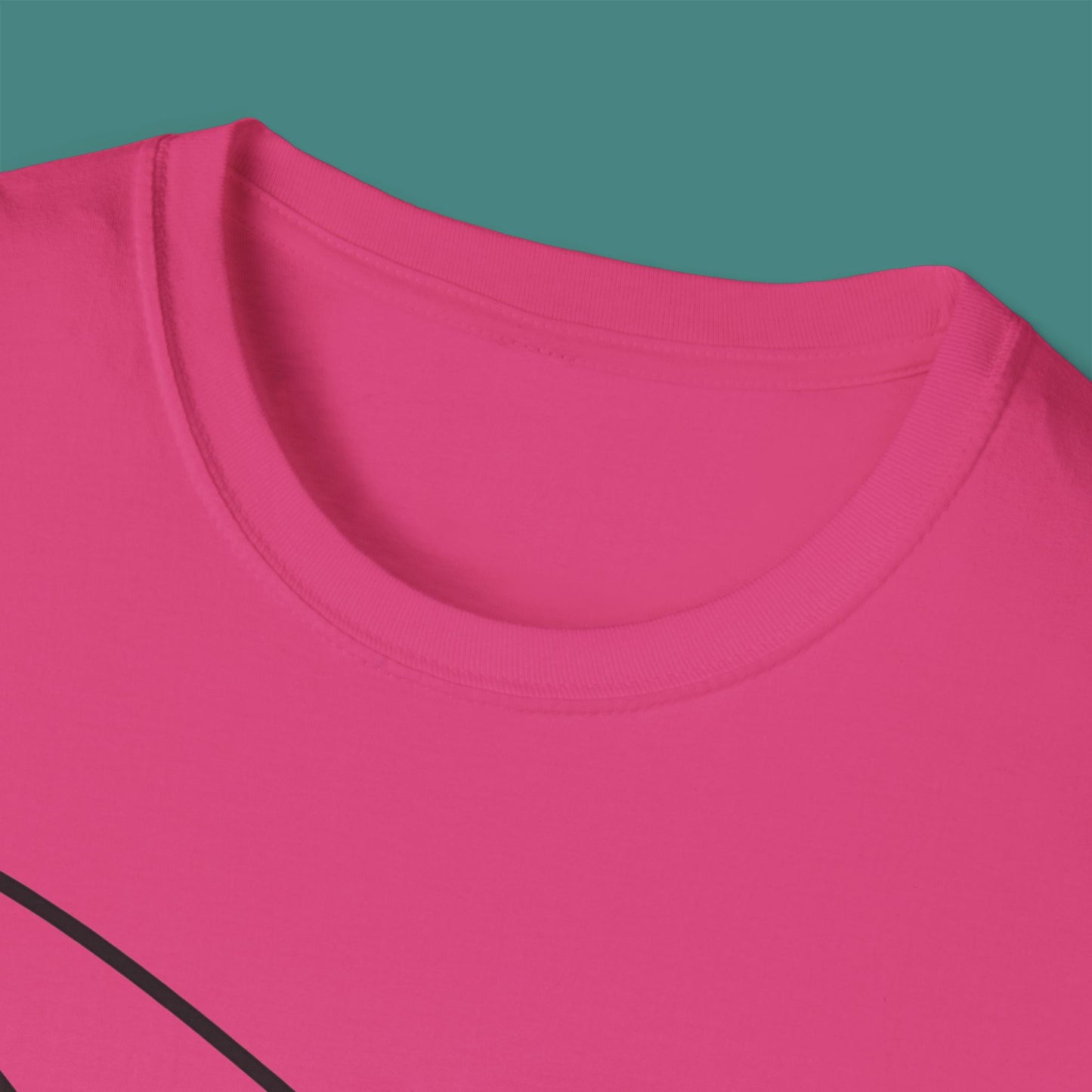 Minimalist Line Art Whale Unisex T-Shirt