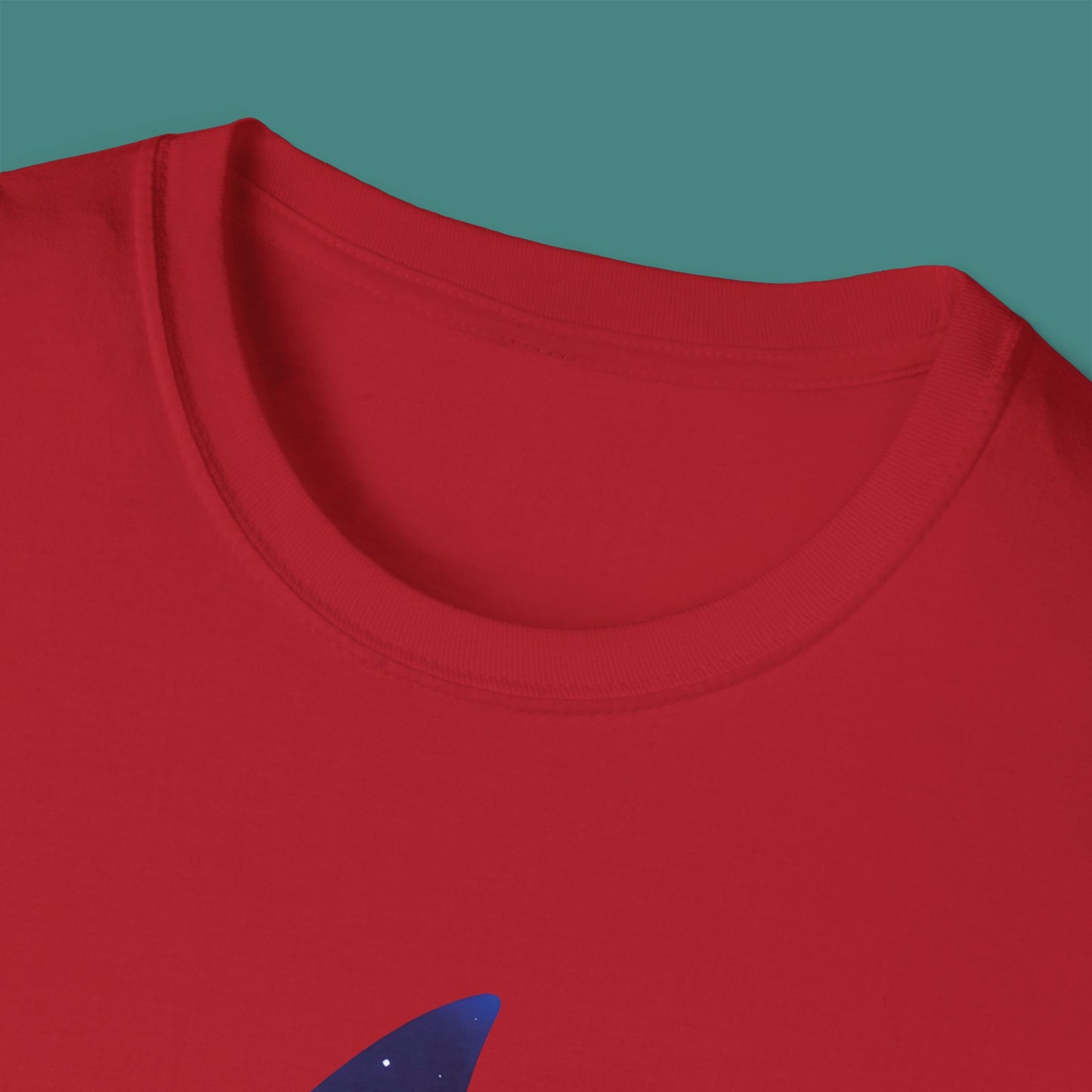 Cosmic Galaxy Shark Unisex T-Shirt
