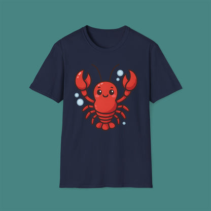 Cartoon Cute Lobster Unisex T-Shirt