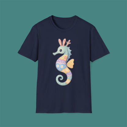 Easter Seahorse Unisex T-Shirt