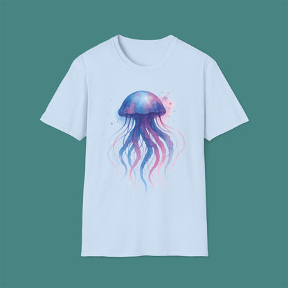 Watercolor Splash Jellyfish Unisex T-Shirt