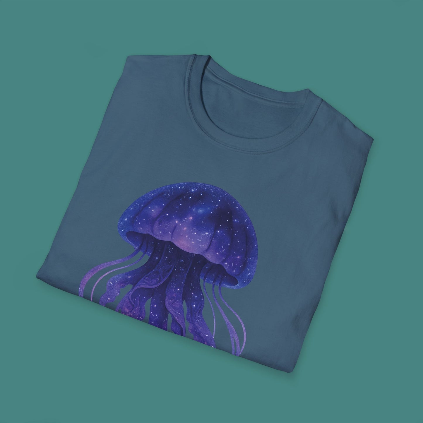 Cosmic Galaxy Jellyfish Unisex T-Shirt