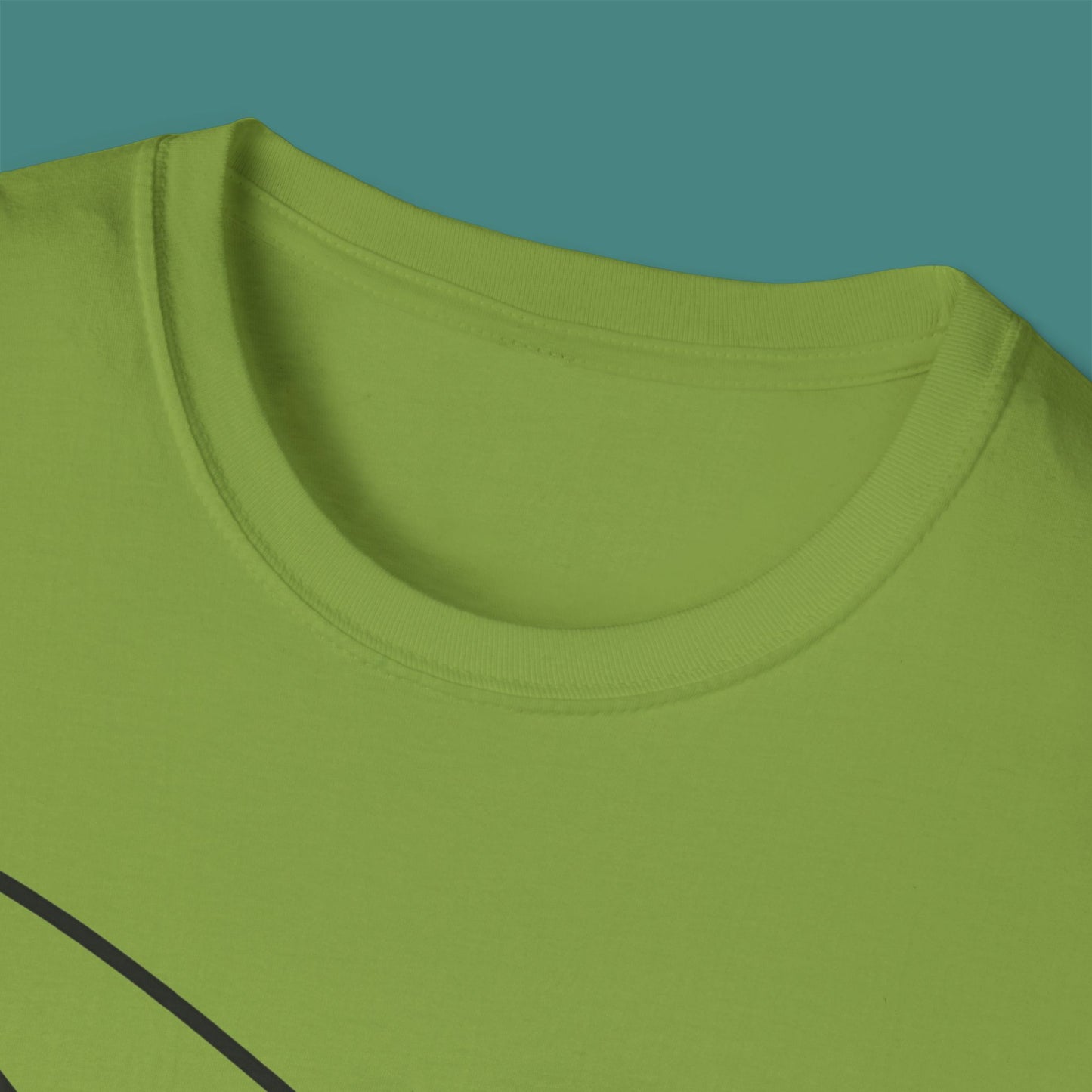 Minimalist Line Art Whale Unisex T-Shirt