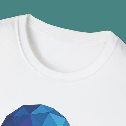 Geometric Polygon Jellyfish Unisex T-Shirt