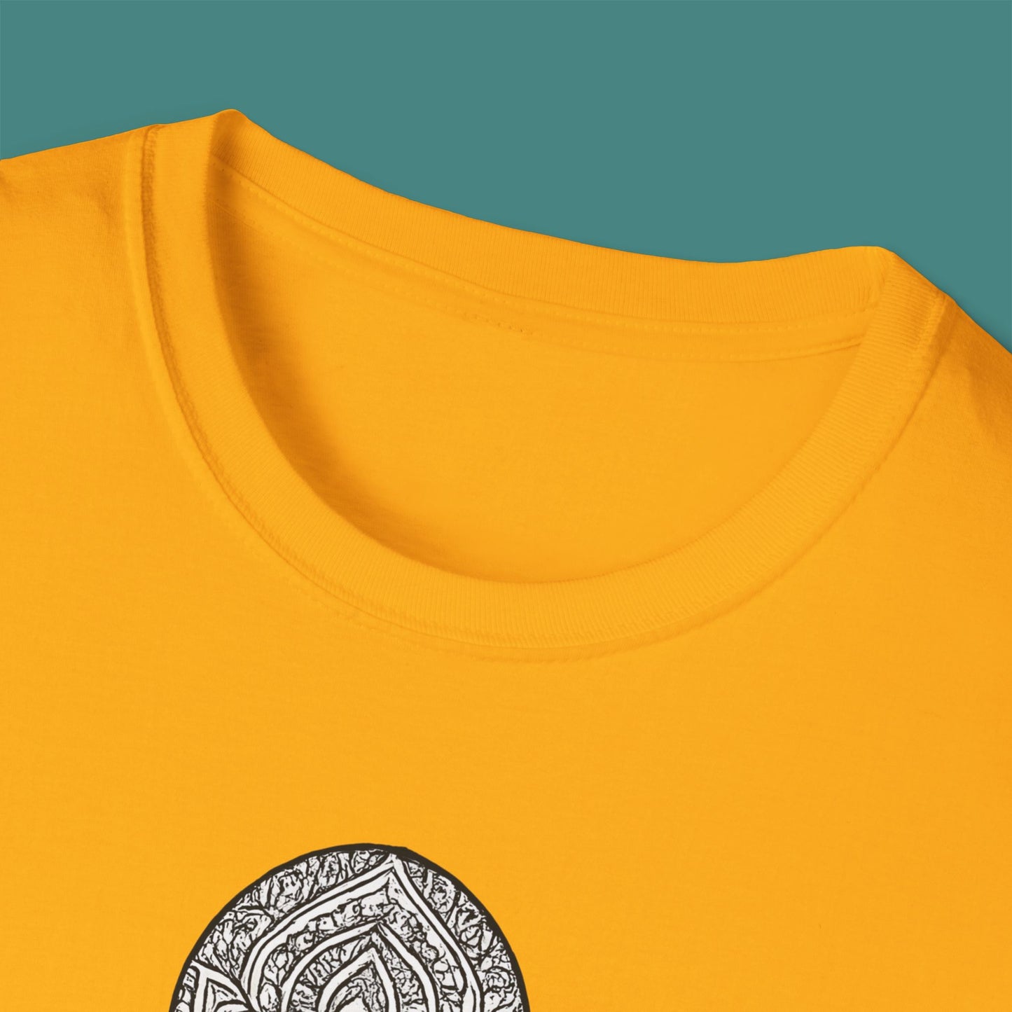 Intricate Mandala Octopus Unisex T-Shirt