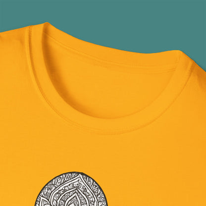 Intricate Mandala Octopus Unisex T-Shirt