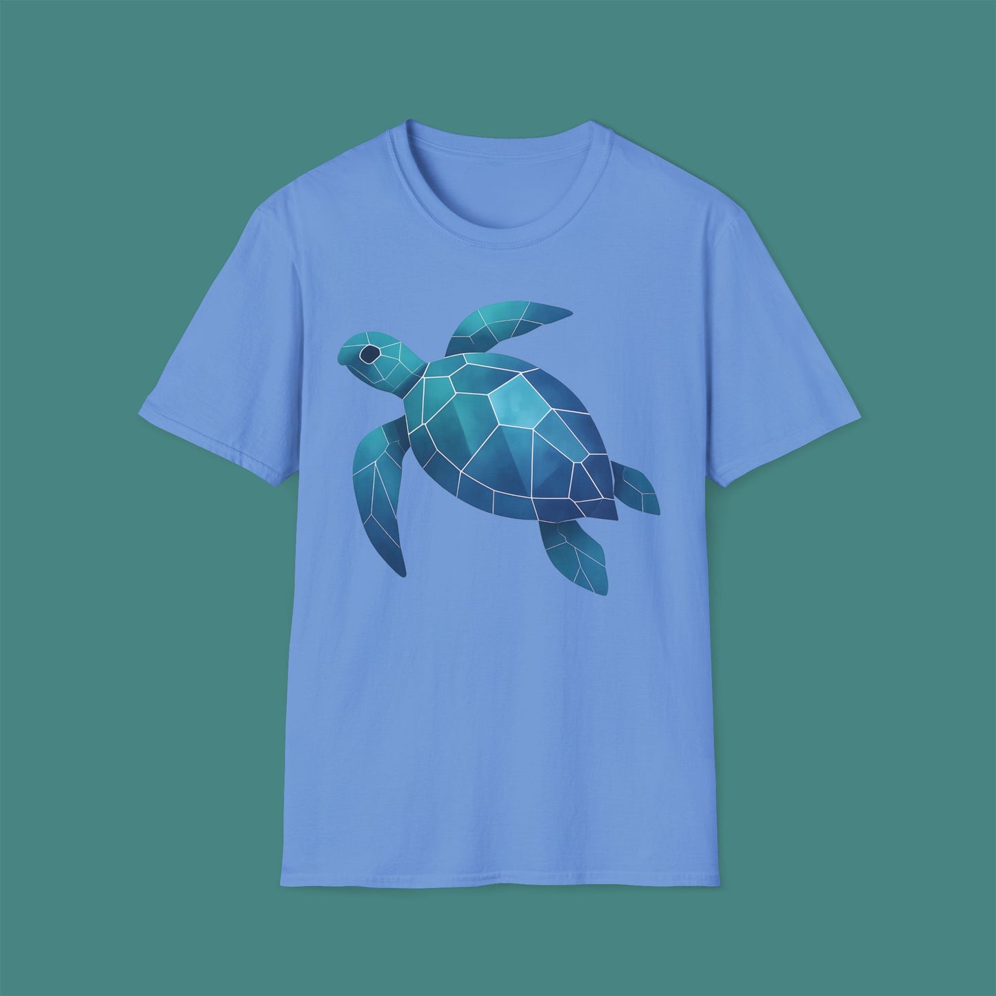 Geometric Polygon Turtle Unisex T-Shirt