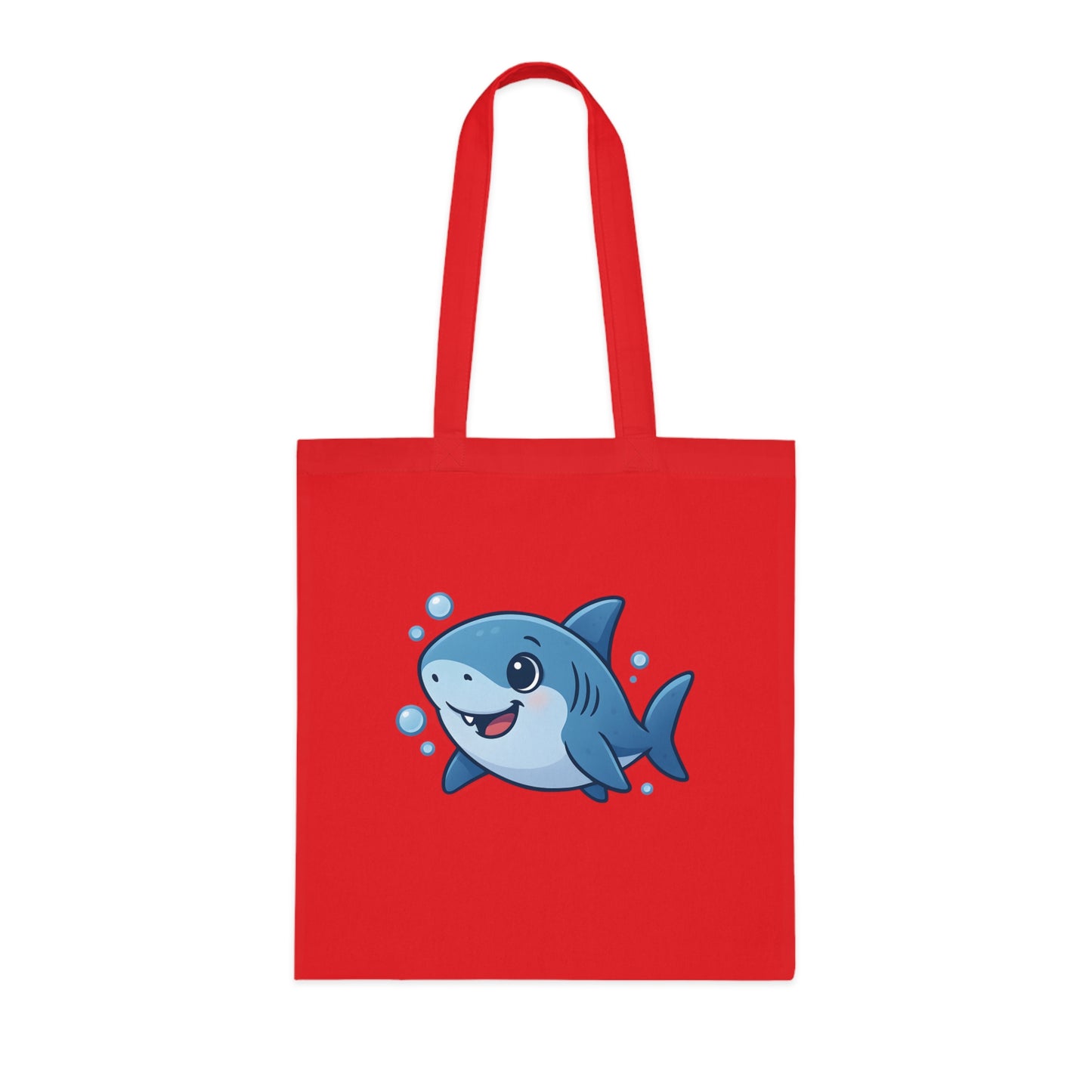 Cartoon Cute Shark Tote Bag