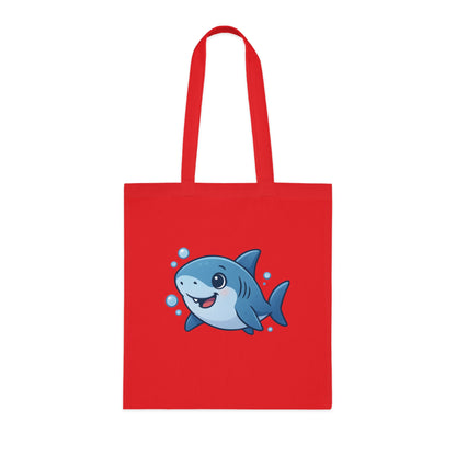 Cartoon Cute Shark Tote Bag