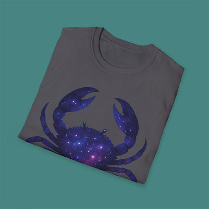 Cosmic Galaxy Crab Unisex T-Shirt