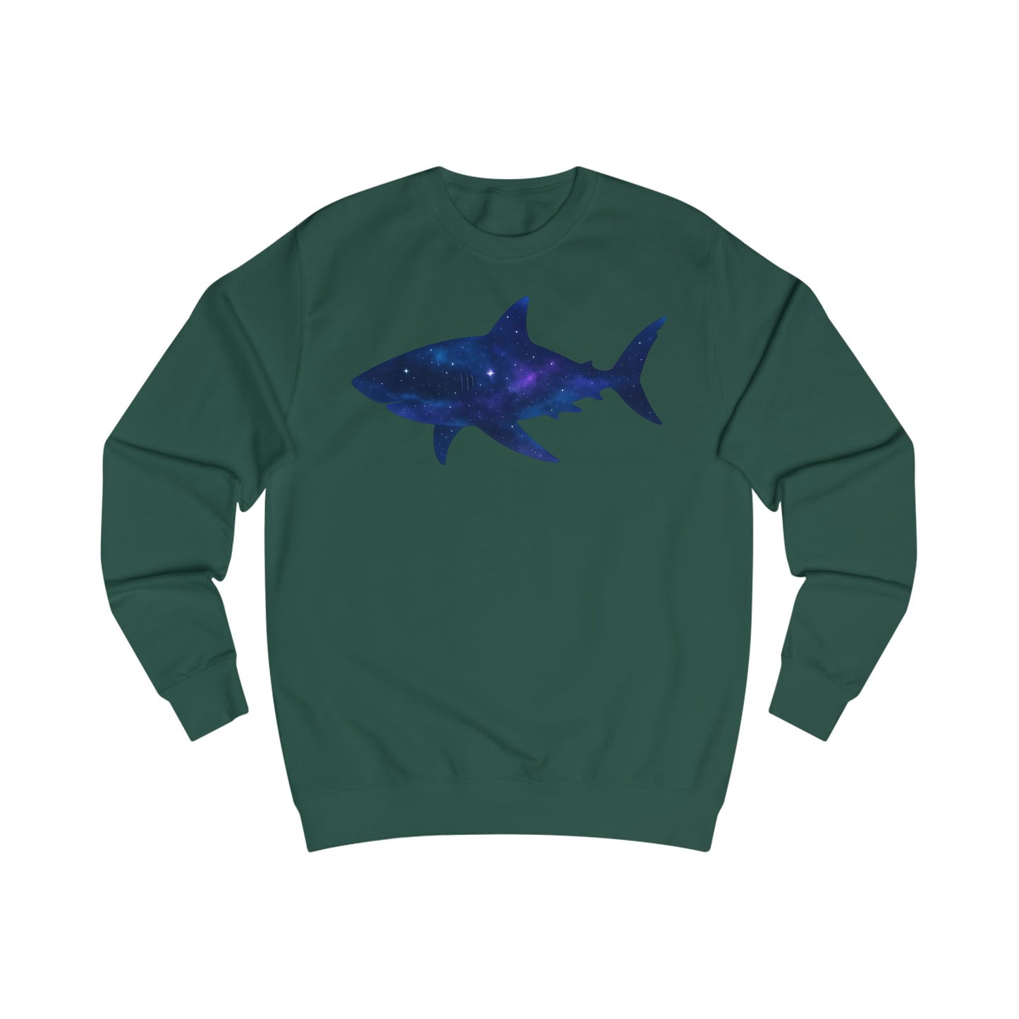 Cosmic Galaxy Shark Unisex Sweatshirt