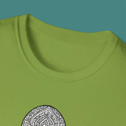 Intricate Mandala Octopus Unisex T-Shirt
