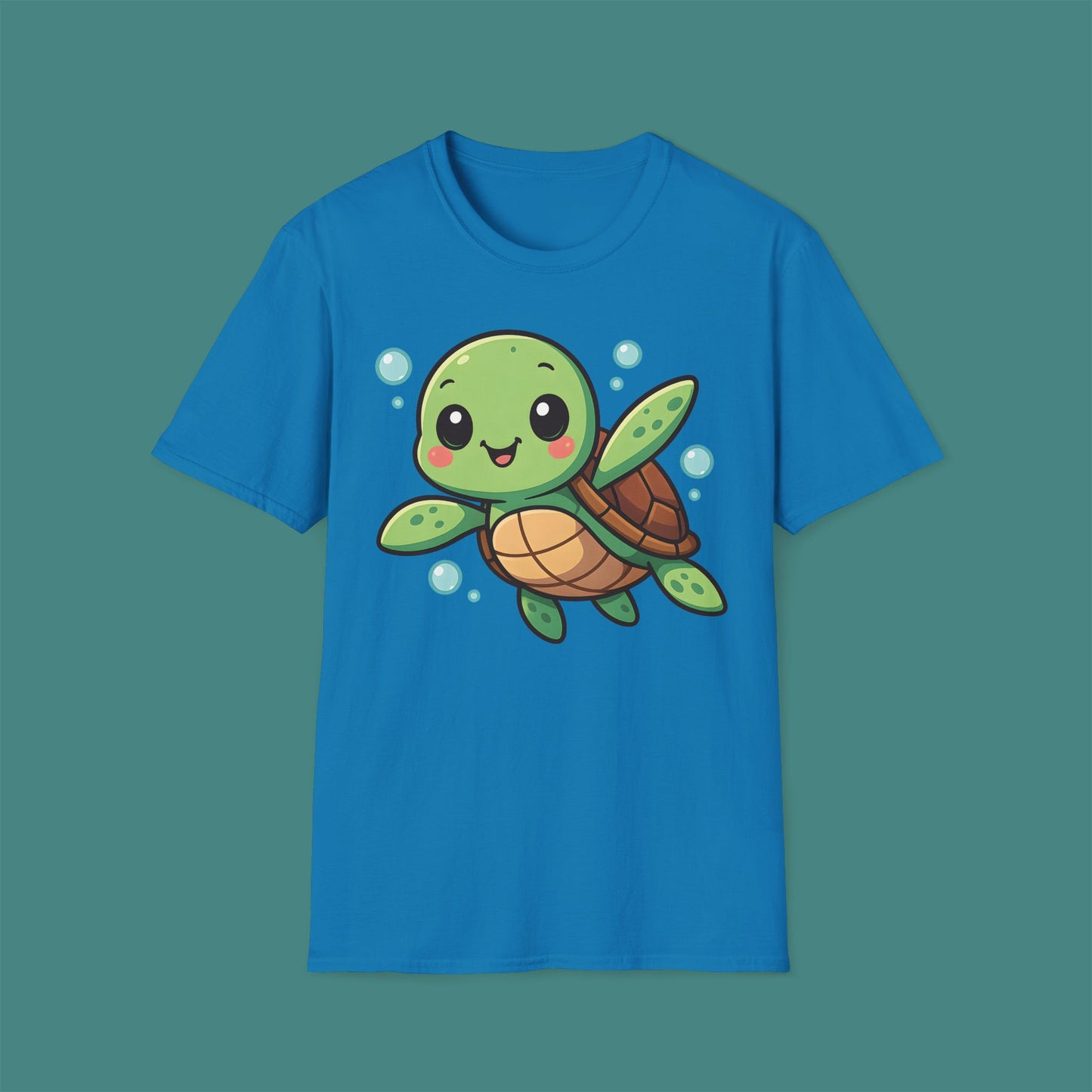 Cartoon Cute Turtle Unisex T-Shirt