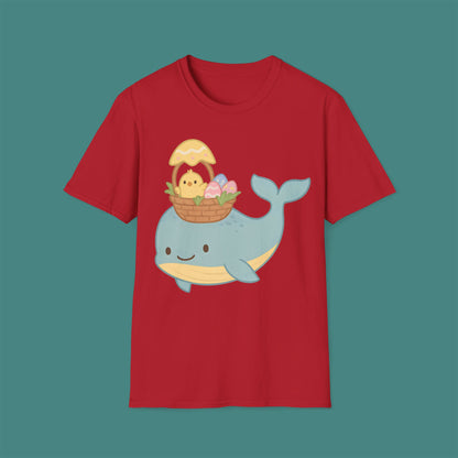 Easter Whale Unisex T-Shirt