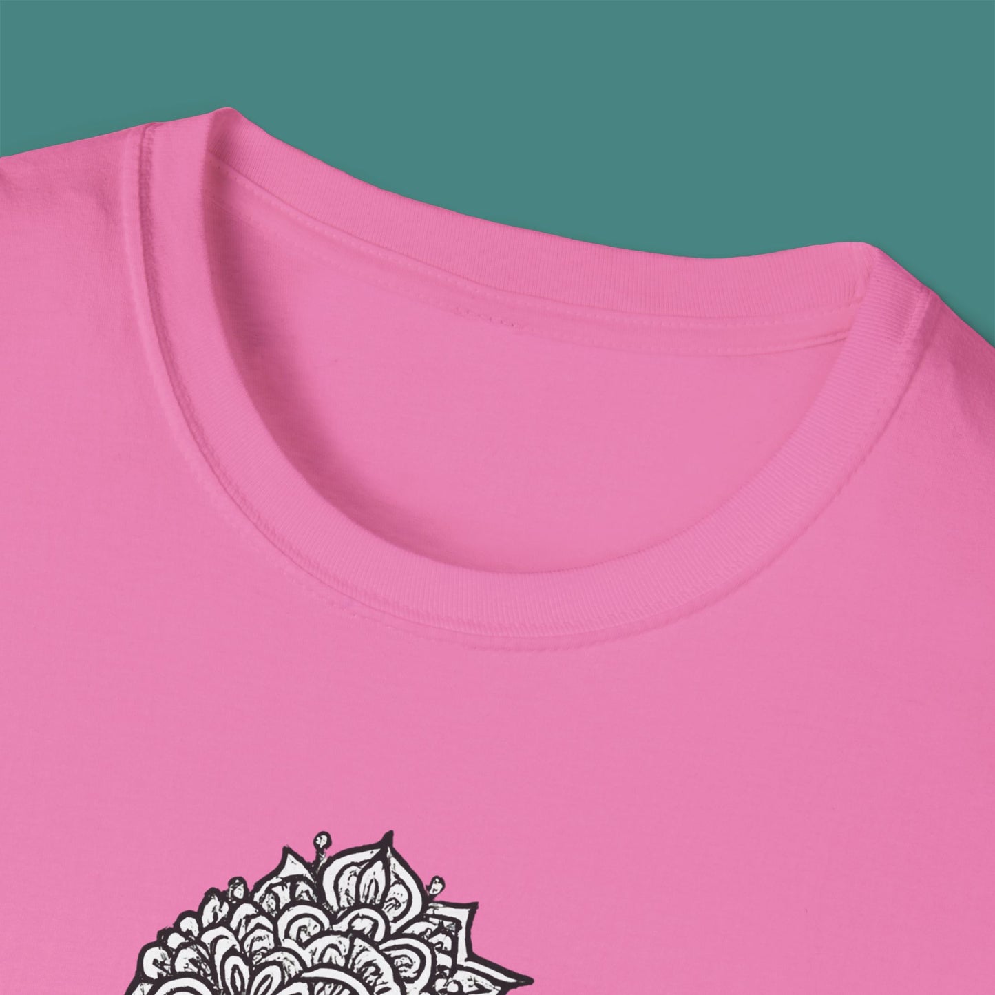 Intricate Mandala Seahorse Unisex T-Shirt