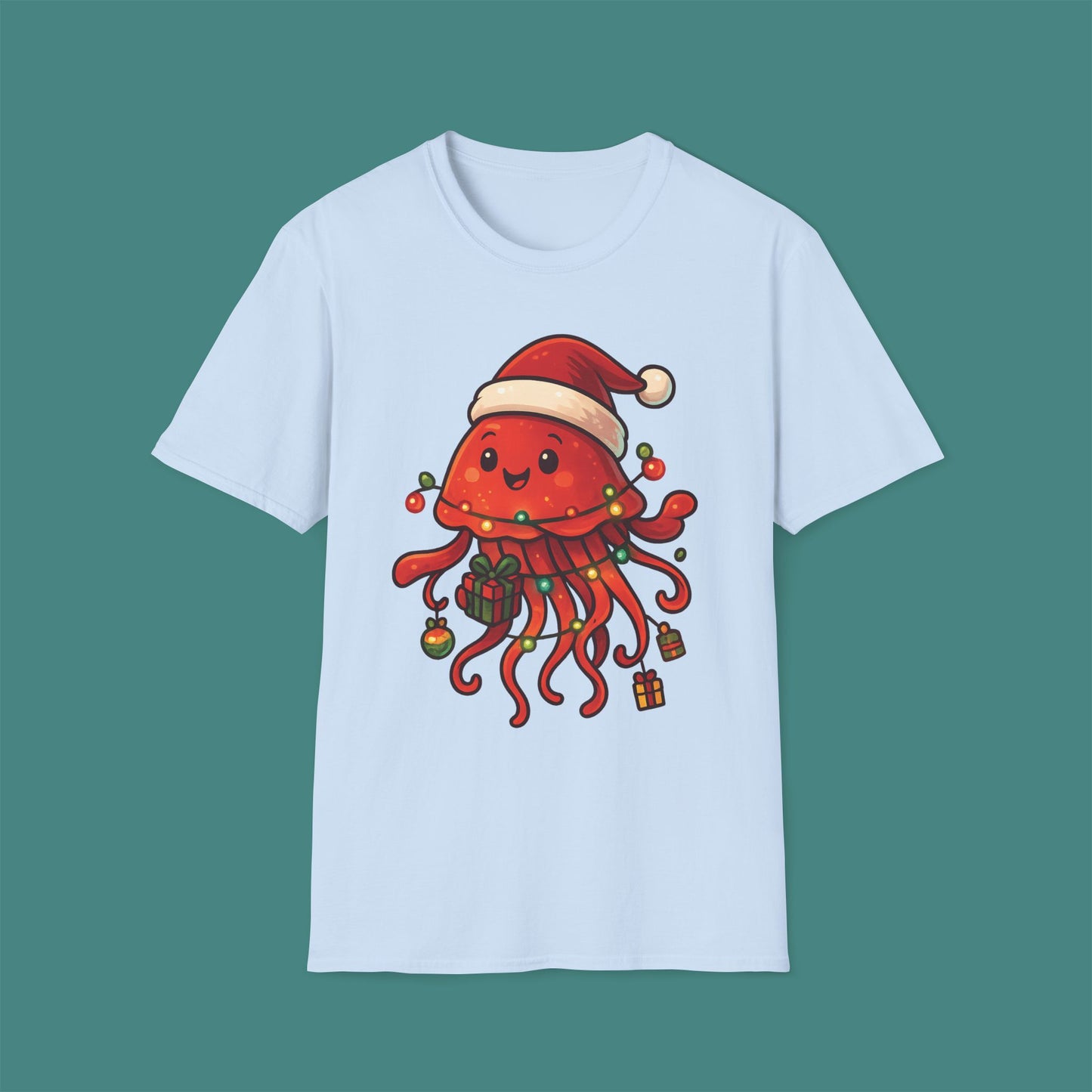 Christmas Jellyfish Unisex T-Shirt