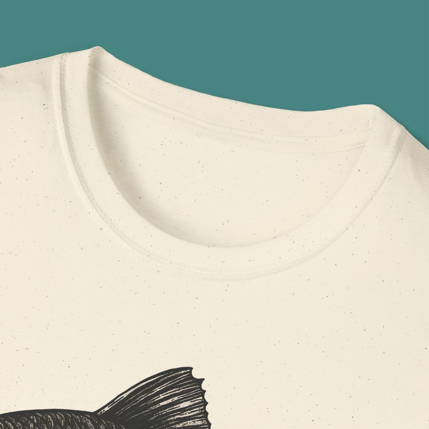 Vintage Etching Fish Unisex T-Shirt