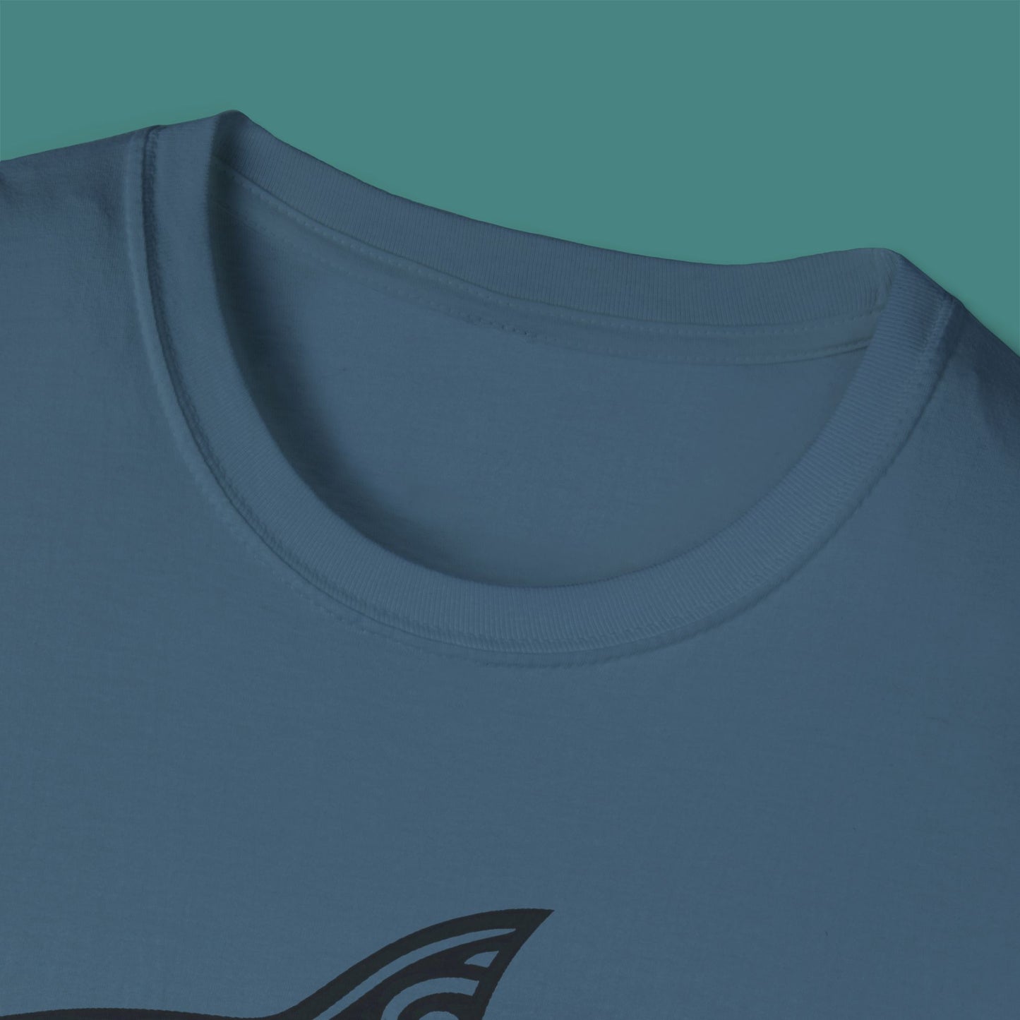 Tribal Tattoo Shark Unisex T-Shirt
